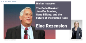 Rezenstion zu Walter Isaacson The Code Breaker